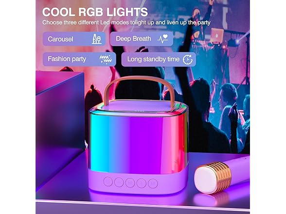 Mini Karaoke Machine for Kids