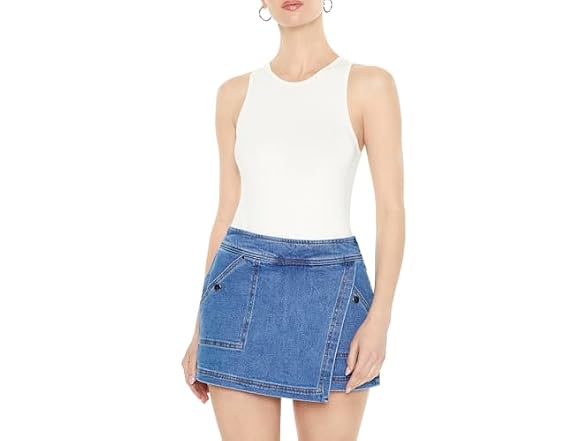 Forever 21 Women (S) Seamless Ribbed Bodysuit