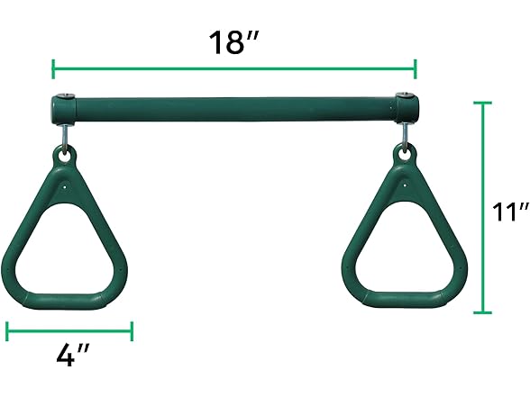 Jungle Gym 18" Monkey Bars Equipment