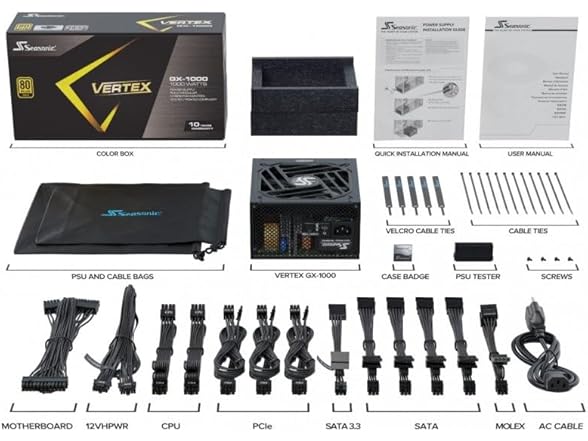 Seasonic Electronics Vertex GX-1000