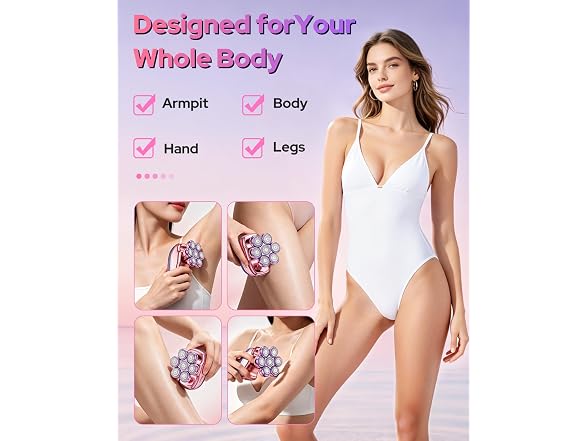 UpperX 6-in-1 Women's Electric Shaver