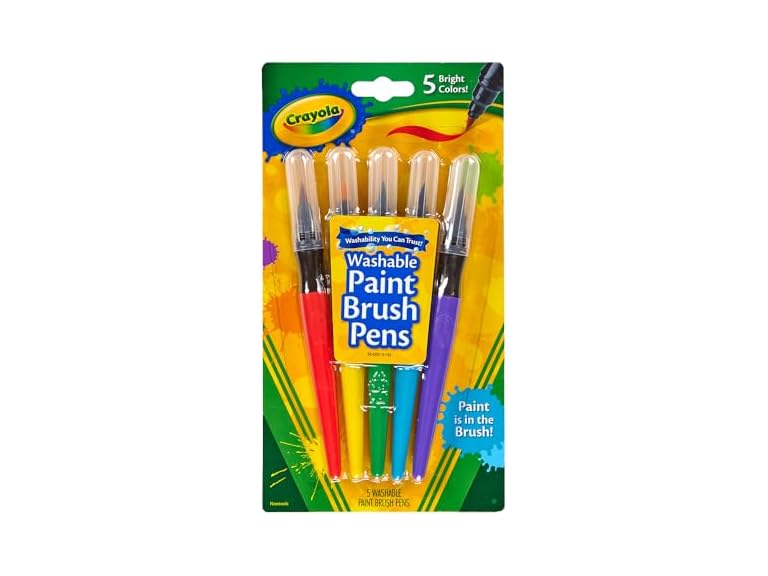 Crayola Brush Pens Painting Supplies