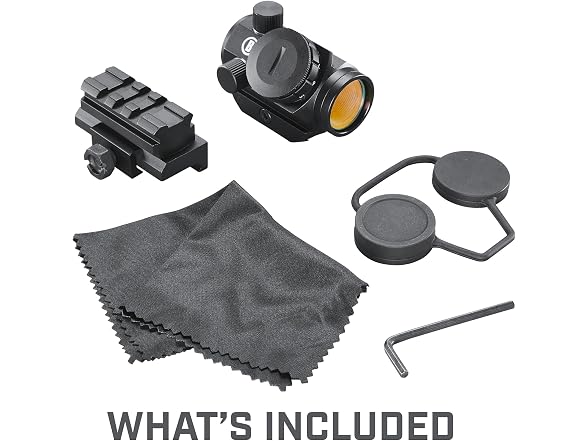 Bushnell TRS-25 Hirise 1x25mm Red Dot Riflescope with Riser, Black (Open Box)