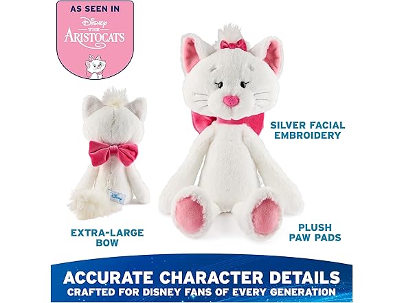 GUND Disney Official Marie Toothpick Plush