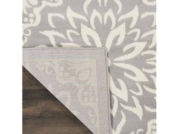 Nourison Jubilant Floral Rug 3x5 Ivory