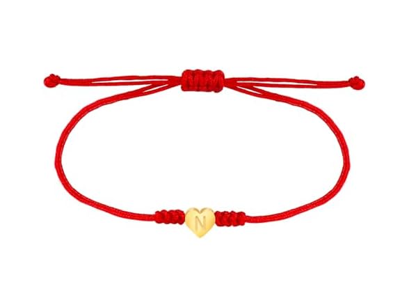 Handmade Dainty Initial Bracelet