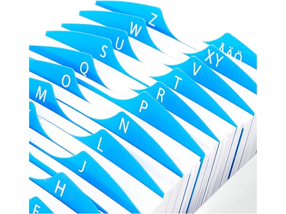  Durable Telindex Desk Address Card File