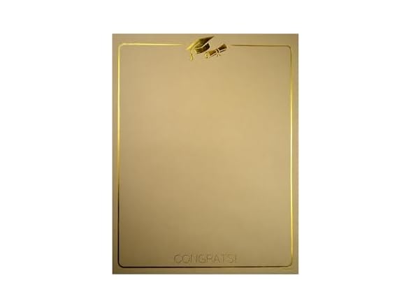 Great Papers! Golden Grad Gold Foil Letterhead