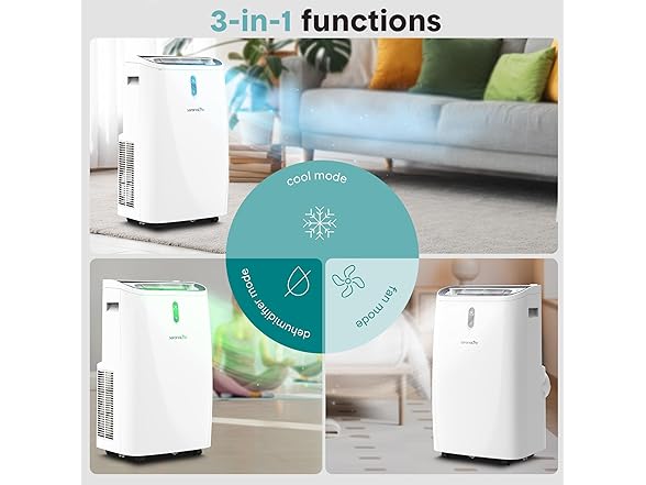 SereneLife Portable Air Conditioner 14000BTU