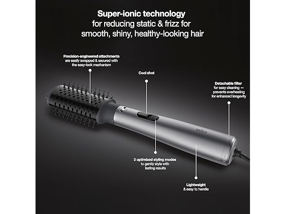 Braun 2-in-1 Blow Dryer Brush