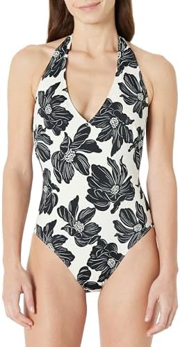 Cream Black Floral
