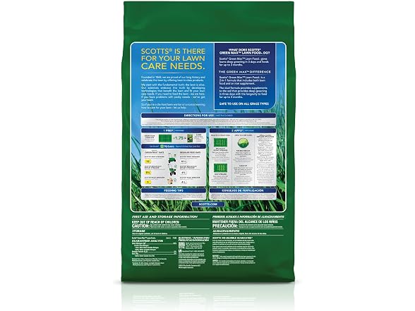 Scotts Scotts Green Max Lawn FoodFL, 30.30 lbs.