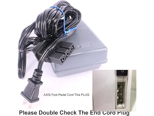 AXIS Sewing Machine Foot Control Pedal