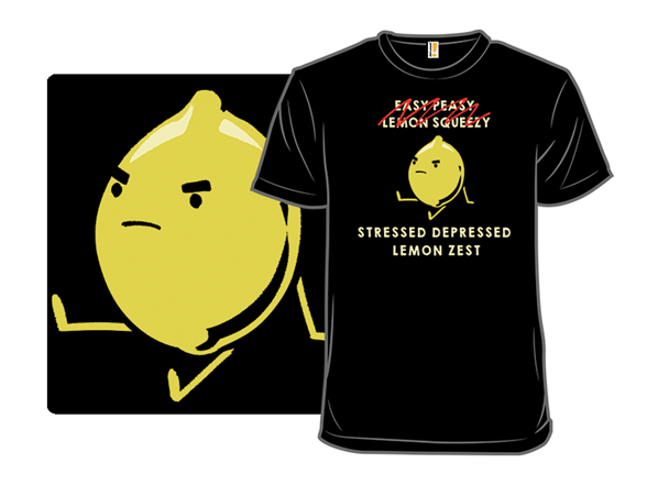 Stressed Depressed Lemon Zest