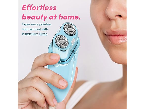 PURSONIC Electric Shaver for Women