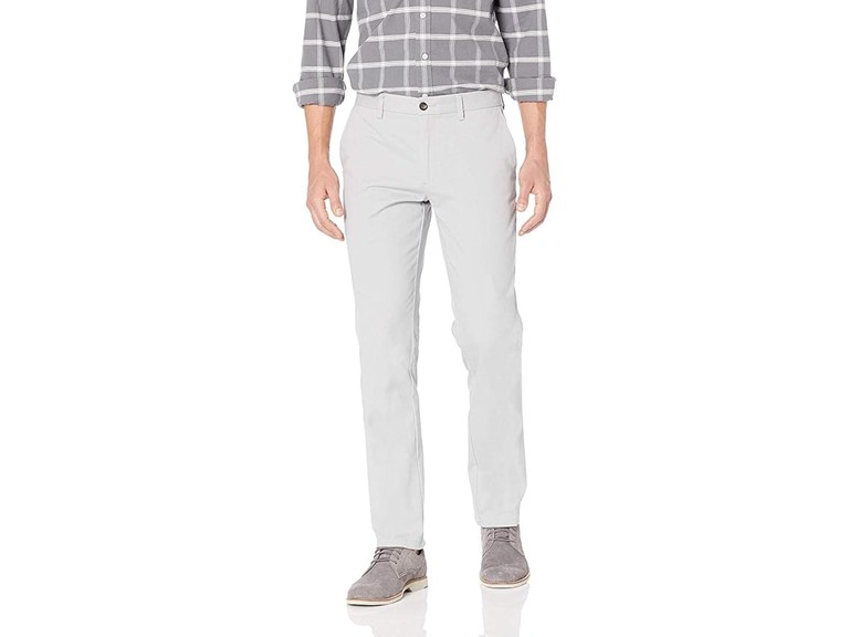 Amazon Essentials Men's Slim-Fit Wrinkle-Resistant Flat-Front Chino Pant