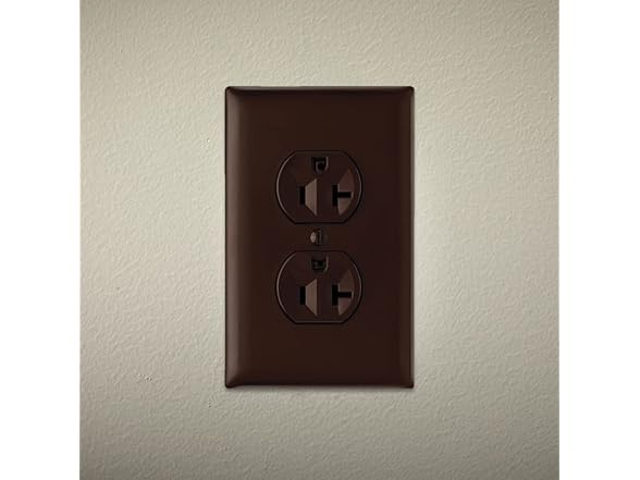 Pass&Seymour 20A Duplex Outlet Brown