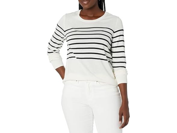 Black White Placed Stripe