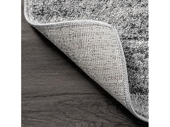 Nuloom Sherill Grey/Ivory, 2'6" x 12' Rug