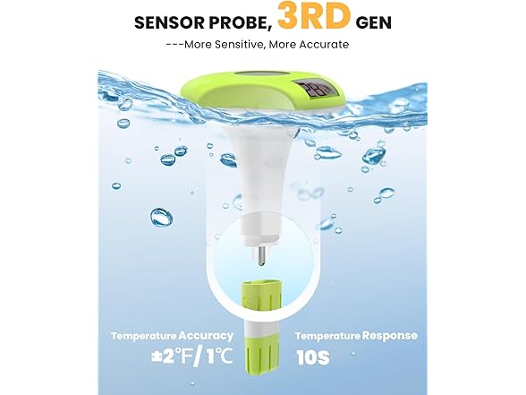 BALDR Floating Pool Thermometer