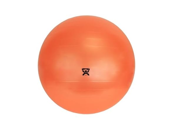 CanDo Exercise Ball Orange 21.6"