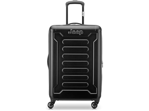 Jeep JH004C Hardside Spinner, Checked-Large, 28-in.