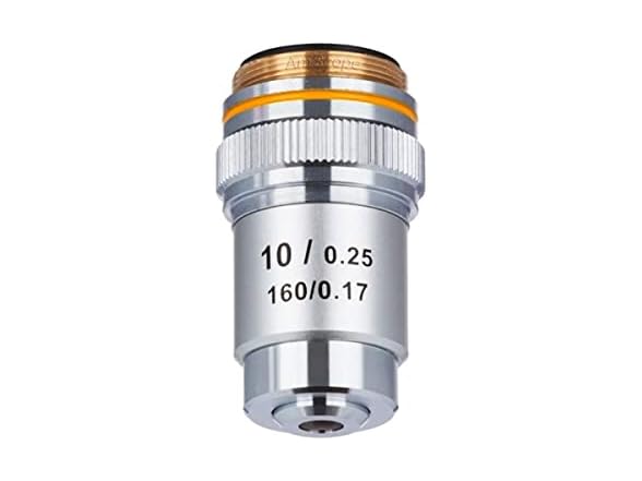 JUIYU Achromatic Microscope Objective A10X-V30