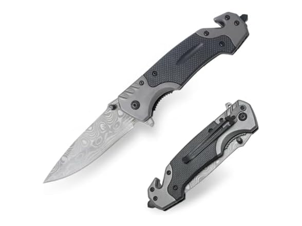 ZPFOE GAR-68 (2 Pack) Folding Pocket Knife Multitool