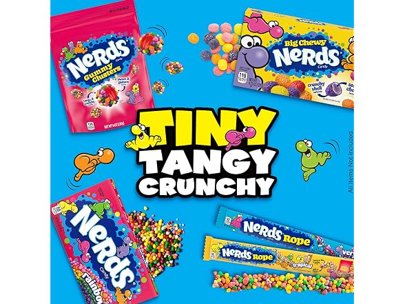 NERDS Rainbow Theater Box Candy, 5 oz