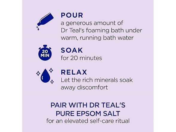 Dr | Teal's Foaming Bath with 34 fl oz