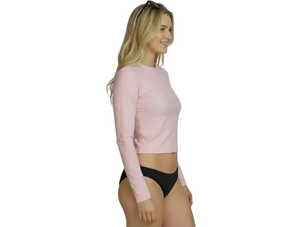 Hurley Womens L/S Rash Guard Shirt