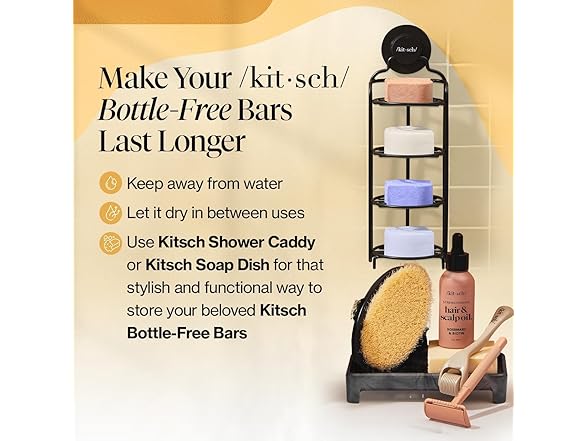 Kitsch Coconut Oil Shampoo and Conditioner