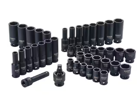 DEWALT DWMT45443 42pc 3/8in dr metric impact sockets - Gallery 4