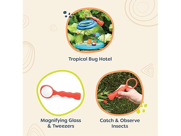B. toys – Tiki Retreat Bug Catcher Kit