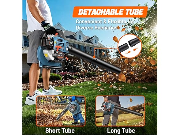 Gas Leaf Blower 26.5cc 