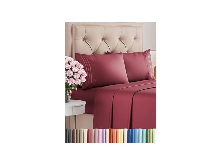 CGK 4 Piece Breathable Sheet Set