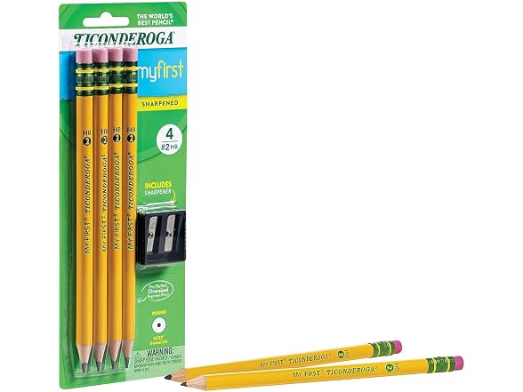 Ticonderoga Ticonderoga My First Wood-Cased