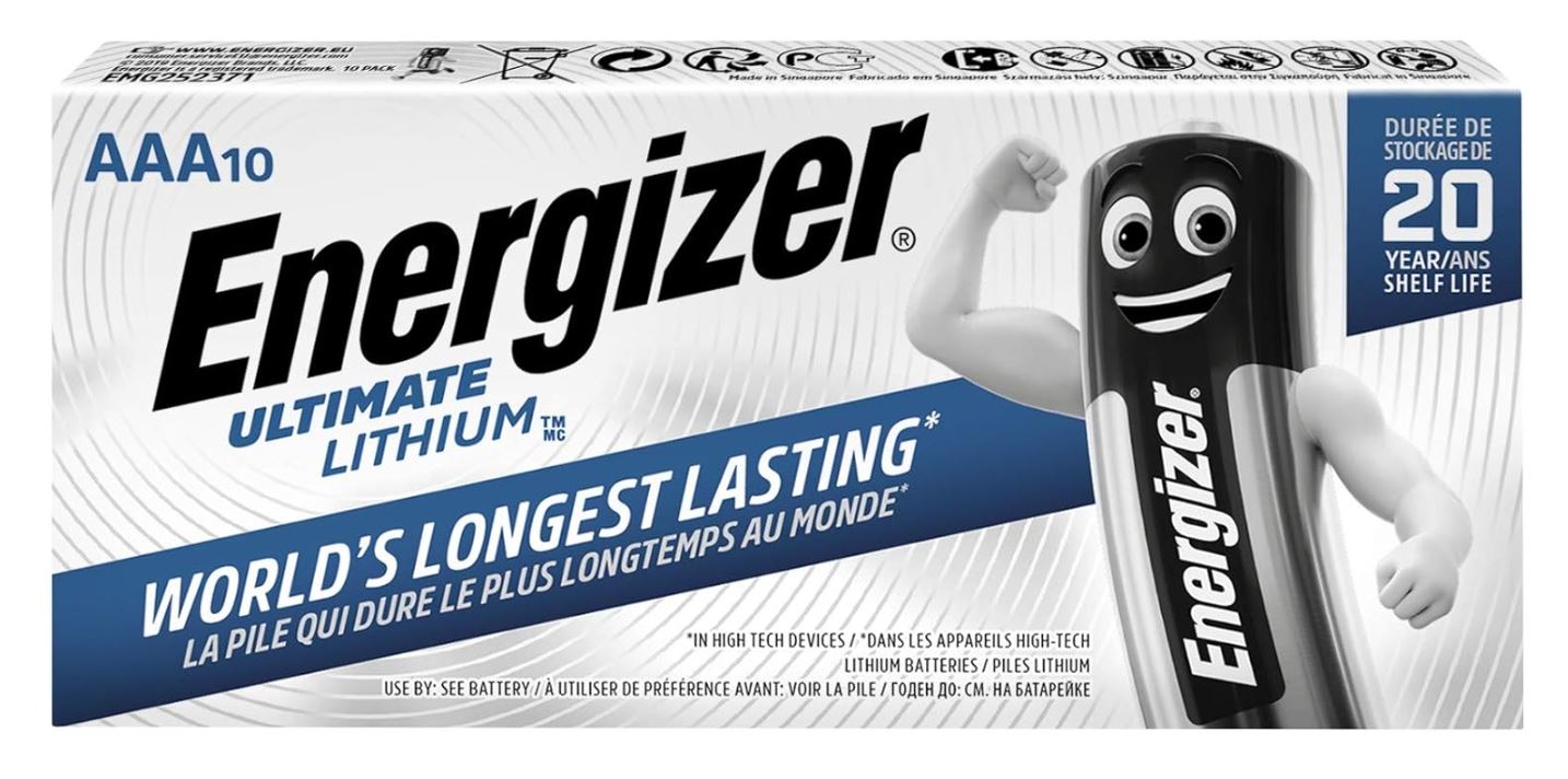 Energizer Ultimate Lithium Batteries (AAA) - Gallery 4