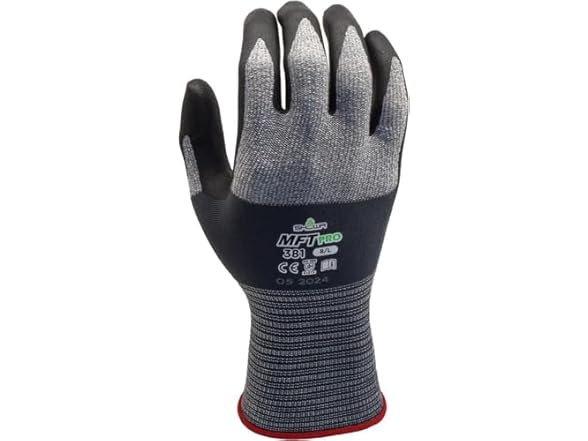 Foam Nitrile Palm Coated Work Glove, XL