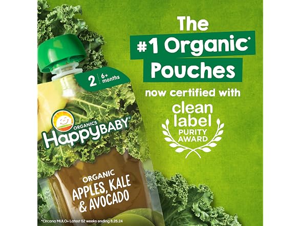 Happy Baby Organics Clearly Crafted