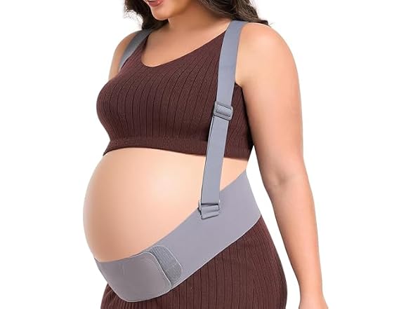 QEESMEI Belly Bands Pregnant Women Medium