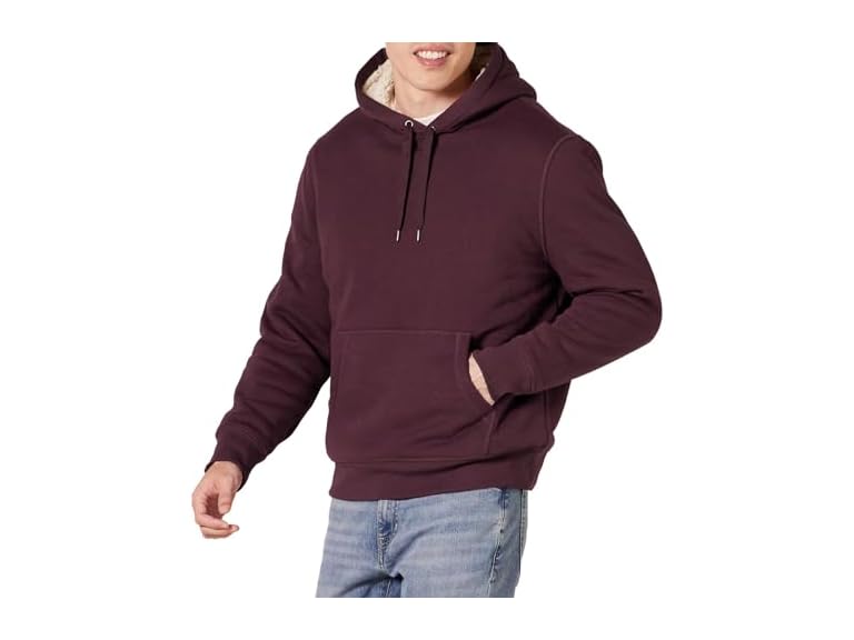 Amazon Essentials Mens Sherpa Pullover Hoodie - Gallery 20