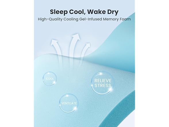 Dreamsmith Twin Mattress Topper - 3 Inch