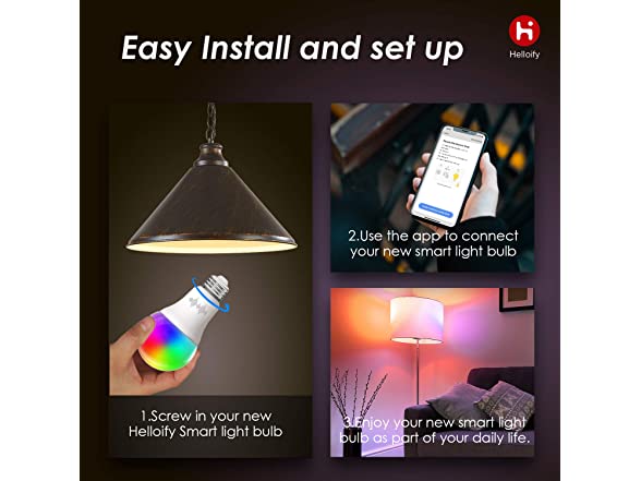 Smart Bulb B11 LED 2pk RGBCW