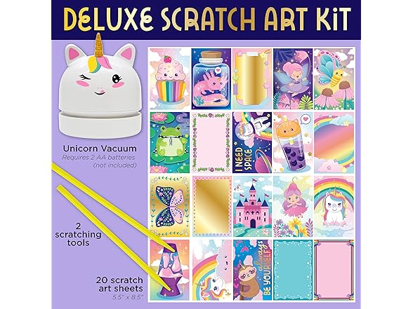 Creativity for Kids Deluxe Scratch Art Kit