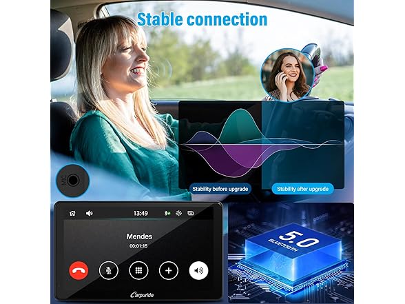 7" CarPlay Screen w/ GPS & Bluetooth