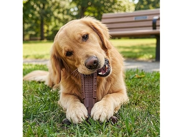 SPOT Bam-Bones Plus T-Bone Dog Chew Toy, 7"