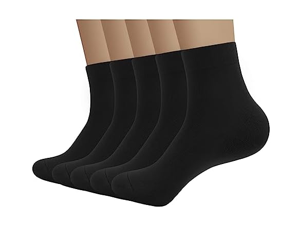 SERISIMPLE Men's Quarter High Socks
