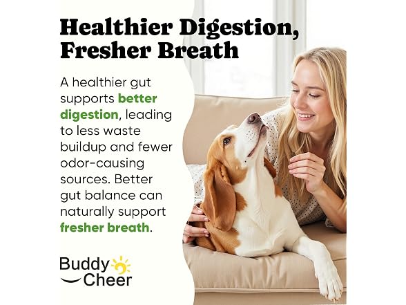 BuddyCheer Probiotics Dogs 180ct 4-Pre