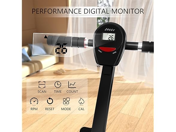 Magnetic Rowing Machine Adjustable 8-Speed
